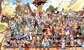 Puzzle Le village Gaulois
