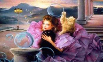 Puzzle 79 - La dame aux chats