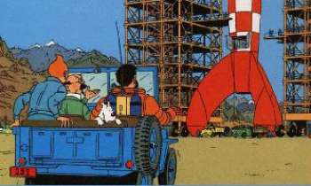 Puzzle 188 - Tintin sur la lune