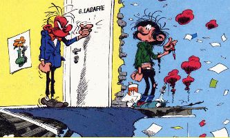 Puzzle Gaston Lagaffe
