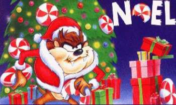 Puzzle 257 - Taz fête Noël