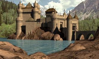 Puzzle Château 3 D