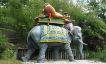 Puzzle 603 - Eléphant dans le parc
