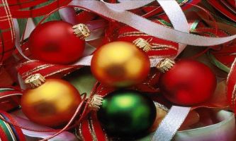 Puzzle boules de noël