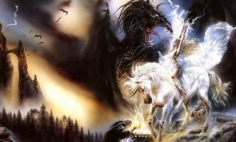Puzzle Licorne & Dragon