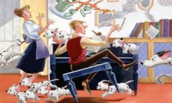 Puzzle 990 - les 101 dalmatiens