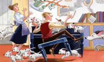 Puzzle les 101 dalmatiens