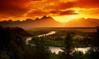 Puzzle 998 - Soleil se couchant
