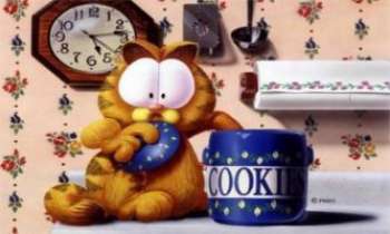 Puzzle 1062 - Garfield et le pot à cookies