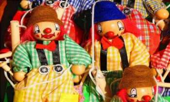Puzzle 1080 - Clowns marionnettes