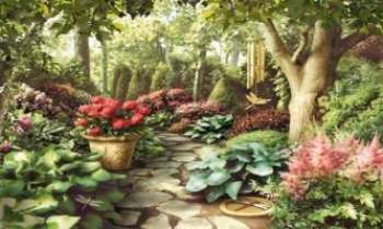 Puzzle 1082 - Promenade de jardin