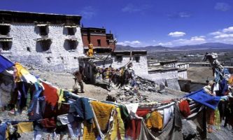 Puzzle Temple au Tibet