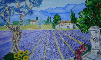 Puzzle Lavande en Provence