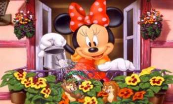 Puzzle 1434 - Minie et le Printemps