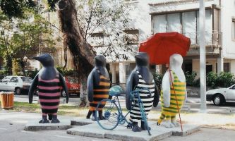 Puzzle Pingouins en vacances