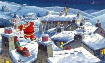 Puzzle 1970 - Père Noël malin