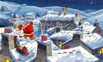 Puzzle Père Noël malin