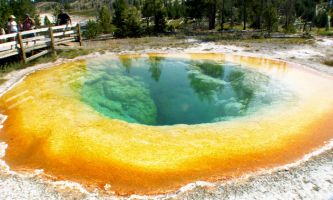 Puzzle Yellowstone - Cratère