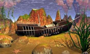 Puzzle 2470 - Epave au fond de la mer