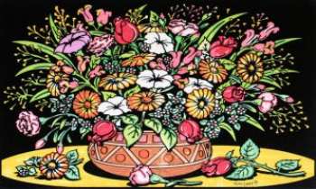 Puzzle 2505 - Bouquet feu d'artifice