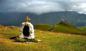 Puzzle Georgie - Le mont Kasbek
