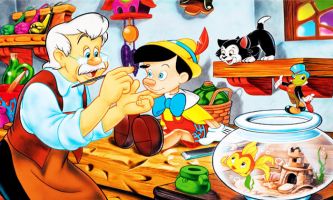 Puzzle Gepetto et Pinocchio