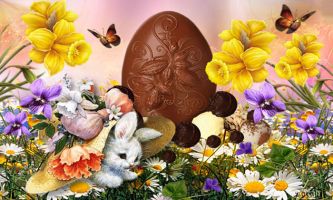 Puzzle Le lapin est en route