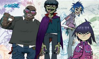 Puzzle groupe Gorillaz