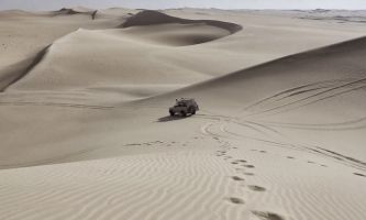 Puzzle traces dans les dunes
