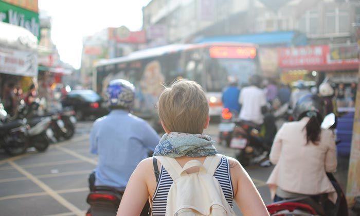 Puzzle Foule dans la rue