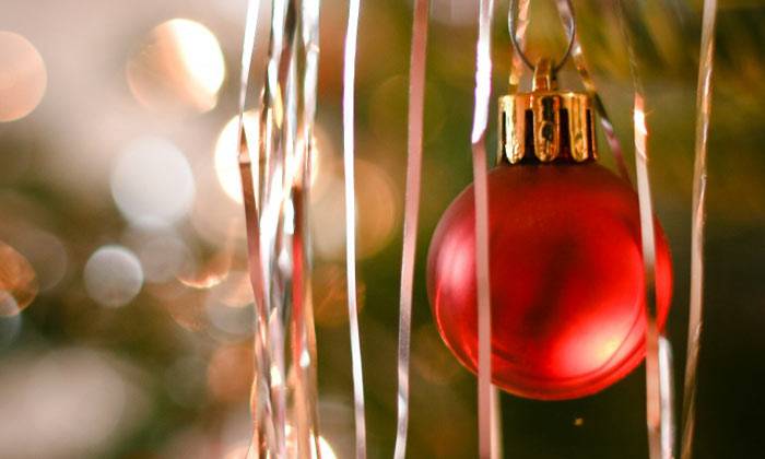 Puzzle Rubans et boule de Noël
