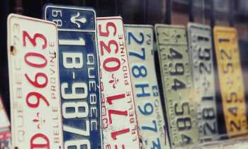 Puzzle 3663 - plaques d'immatriculation
