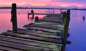 Puzzle 4380 - Ponton sur lac