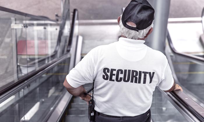 Puzzle Homme de securité