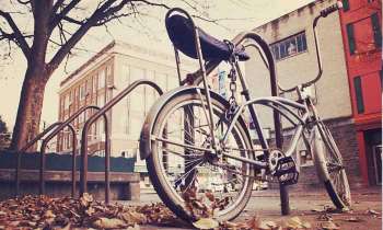 Puzzle 4644 - Vélo accroché