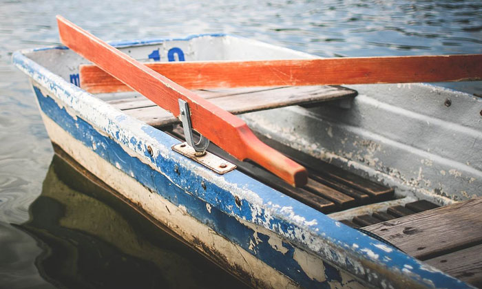 Puzzle Barque avec ses rames