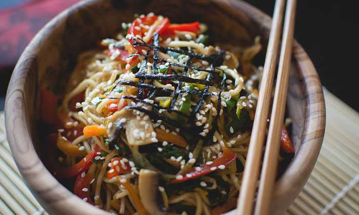 Puzzle Plat asiatique