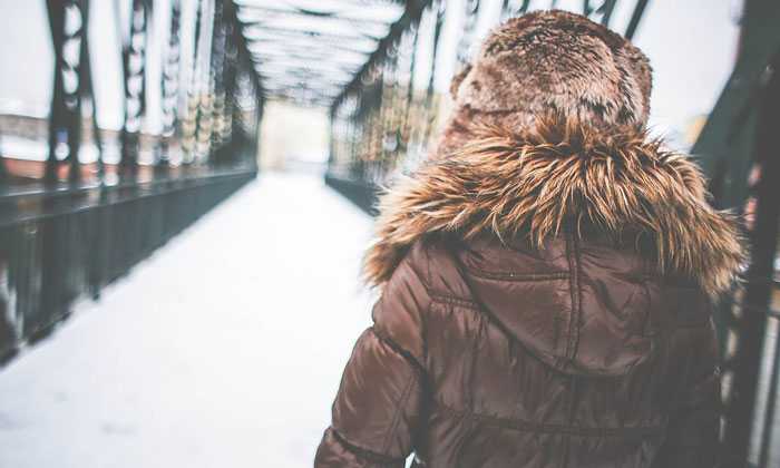 Puzzle Pont sous la neige