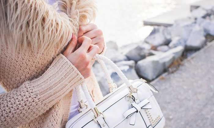 Puzzle Sac à main blanc