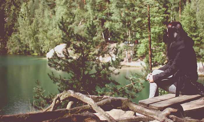 Puzzle Un peu de repos au bord du lac
