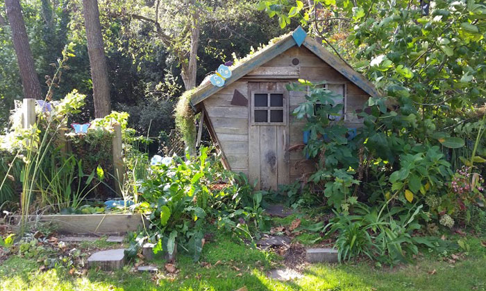 Puzzle Cabane fleurie