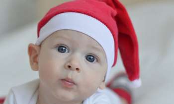 Puzzle 3955 - Bébé avec bonnet Noël