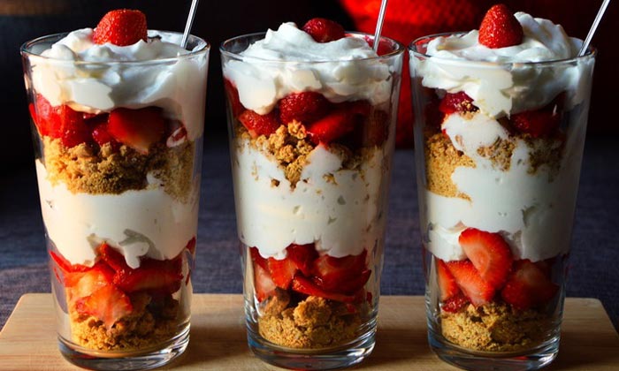 Puzzle Tiramisu aux fraises