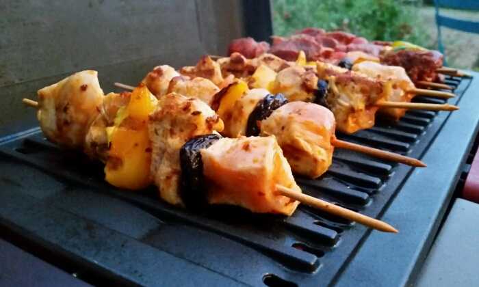 Puzzle Brochettes au barbecue