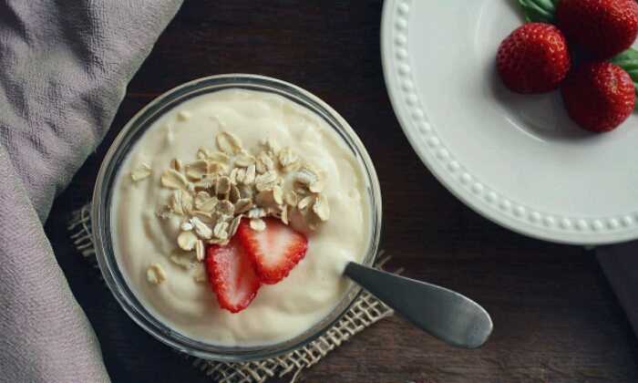 Puzzle Fromage blanc et fraises