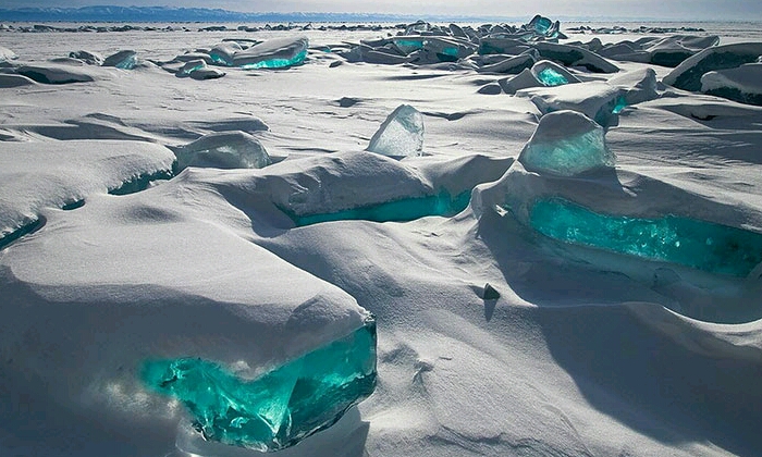 Puzzle Lac Baikal à l'aube