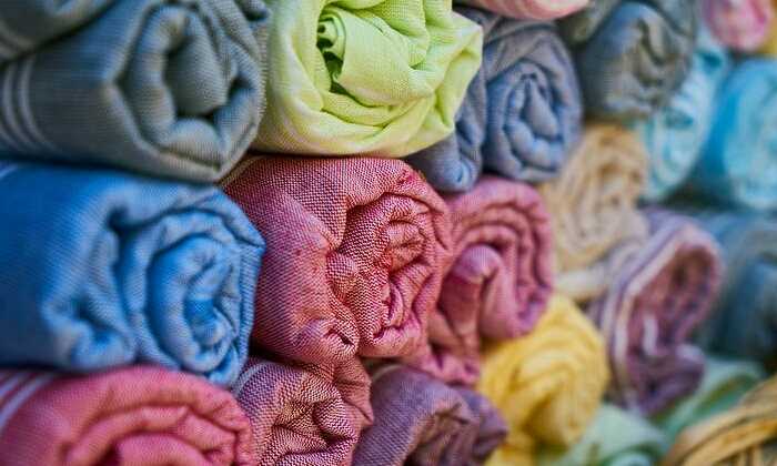 Puzzle rouleaux de tissus