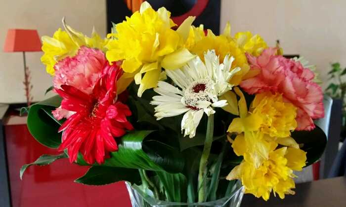 Puzzle bouquet de fleurs