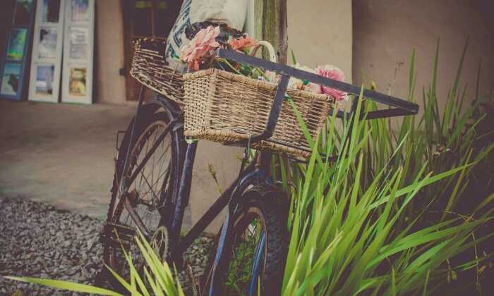 Puzzle Bicyclette et panier