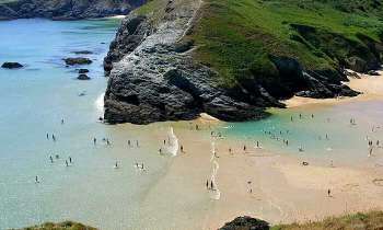 Puzzle 4161 - Plage et rocher